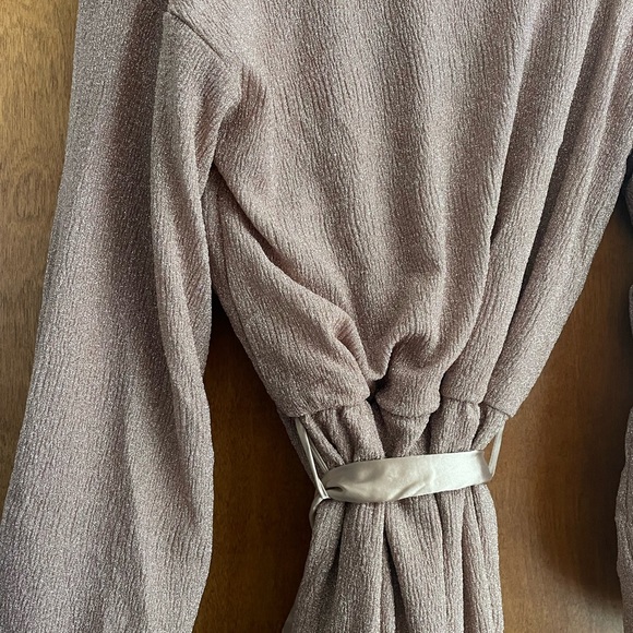 Baltic Born Packard Sparkle Mini Dress in Autumn Rose - Picture 4 of 5